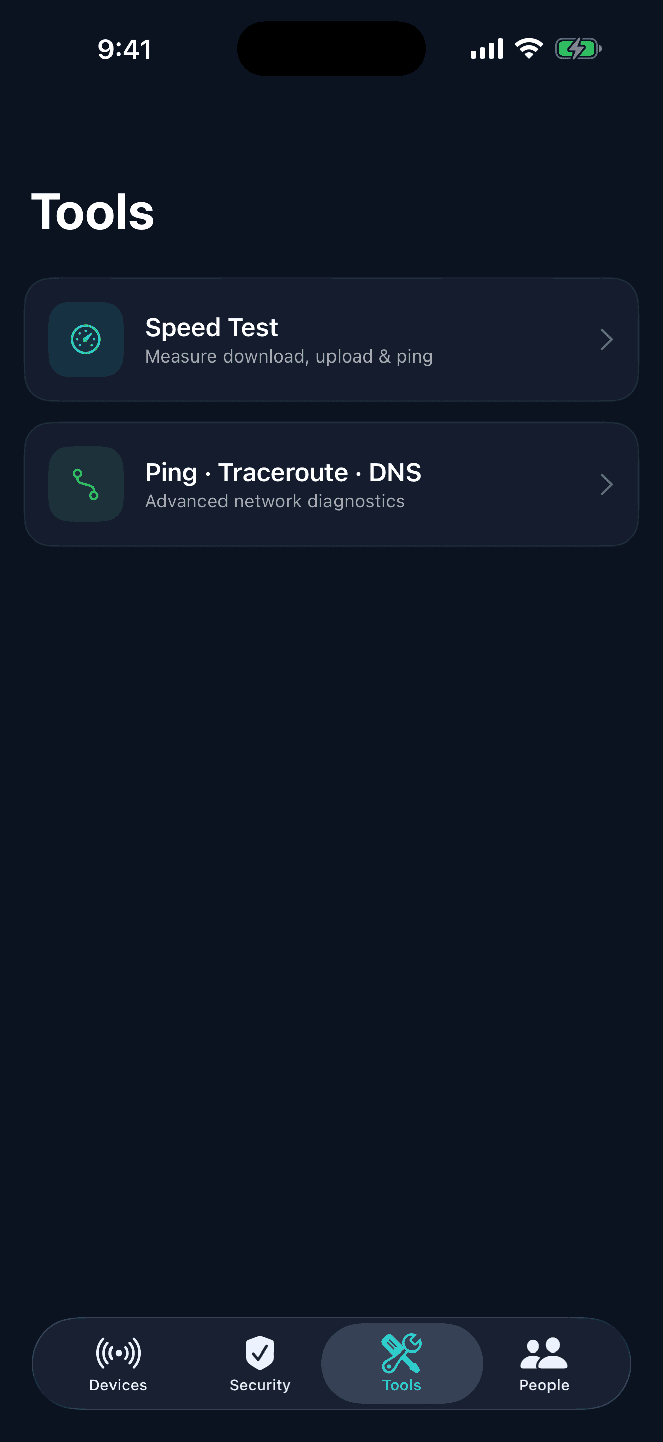 Network Terrier network tools