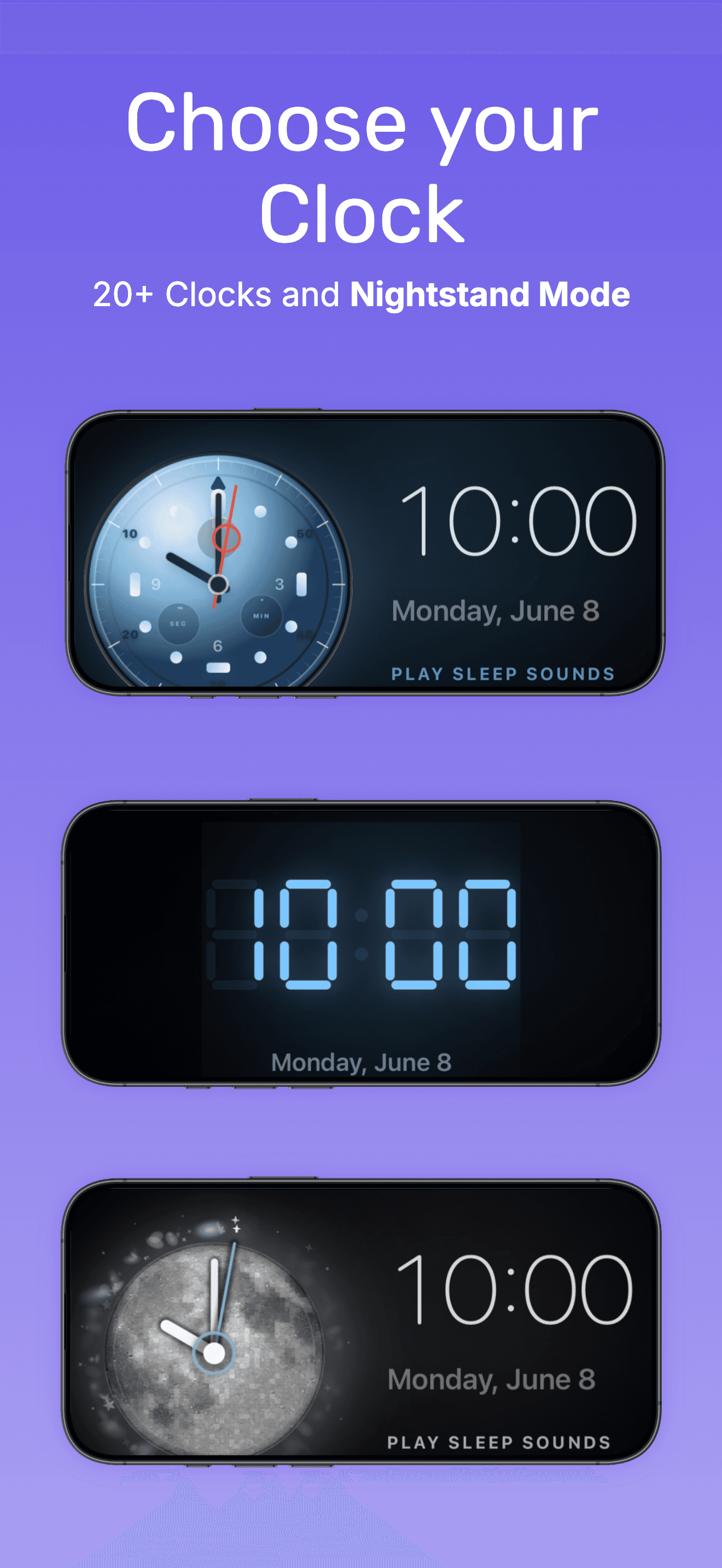SoftRise Clock styles screenshot